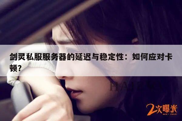 剑灵私服服务器的延迟与稳定性：如何应对卡顿？