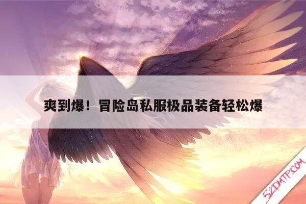 爽到爆！冒险岛私服极品装备轻松爆