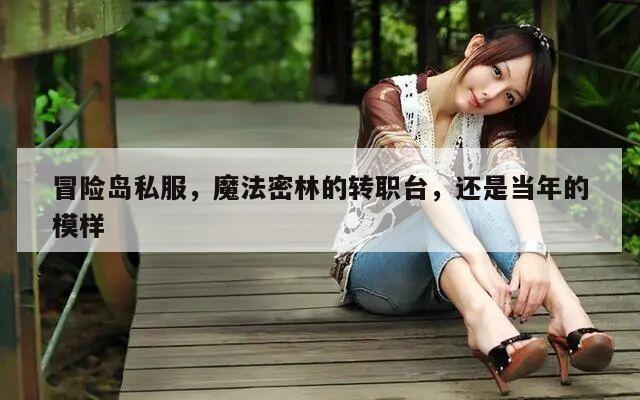 冒险岛私服，魔法密林的转职台，还是当年的模样