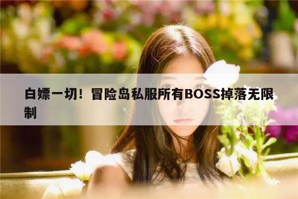 白嫖一切！冒险岛私服所有BOSS掉落无限制