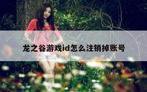 龙之谷游戏id怎么注销掉账号